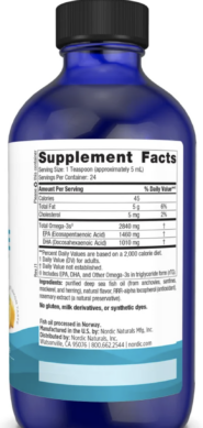 Alternative view of Ultimate Omega - Lemon - 8oz liquid